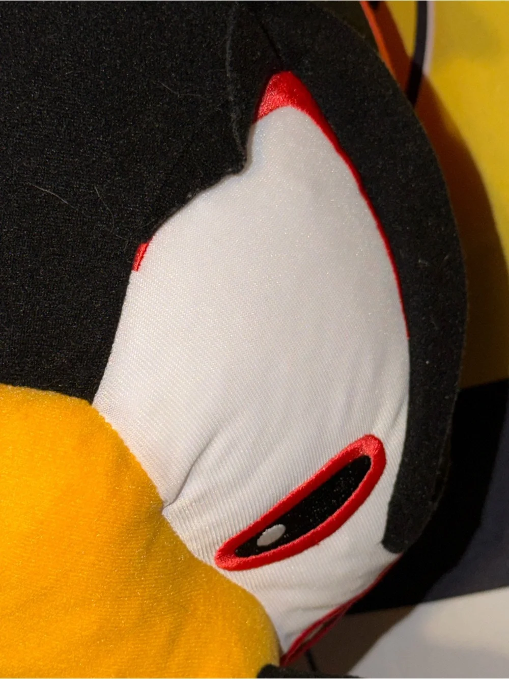 Sega Toy Factory Shadow The Hedgehog 2024 21” Plush Large Good Condition Souv